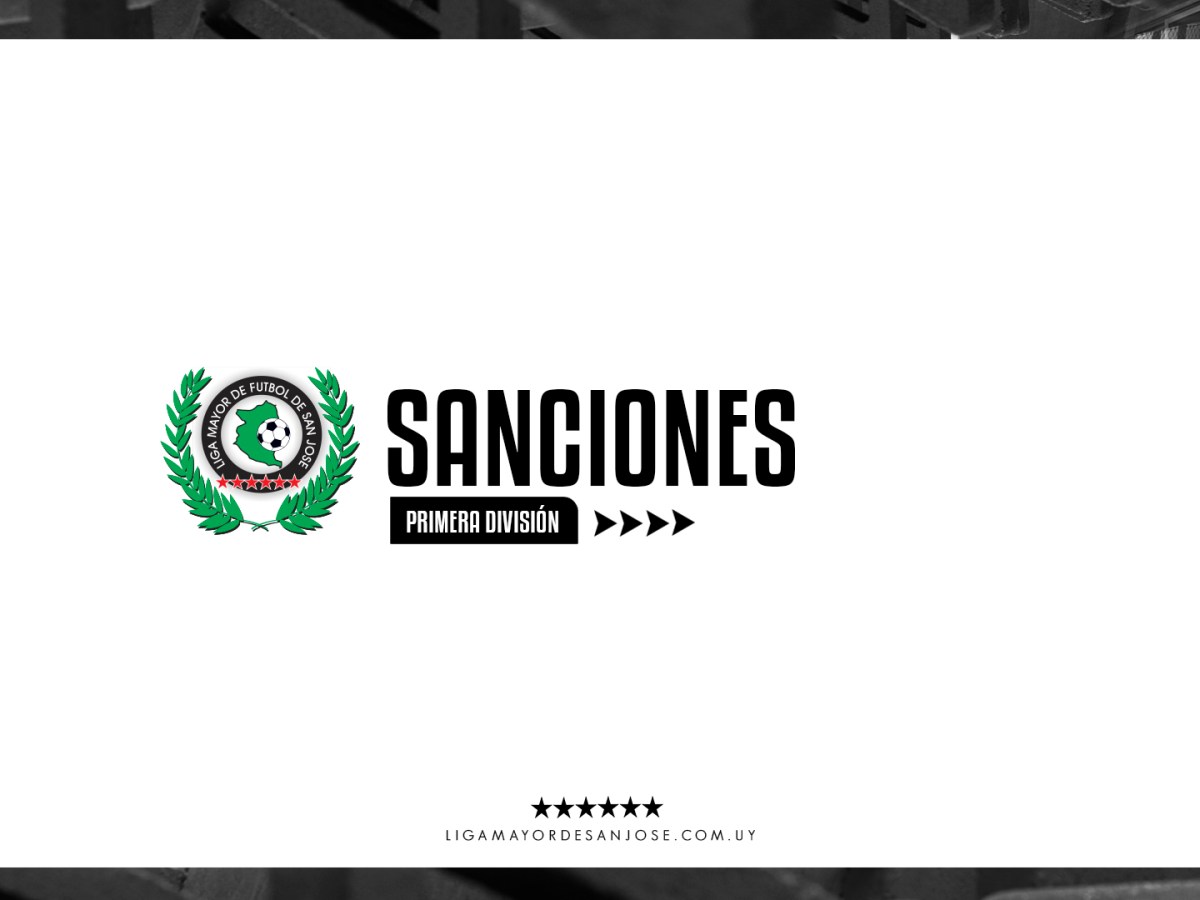 Sanciones 30/10/2025