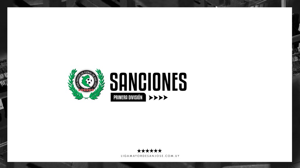 Sanciones 30/10/2025
